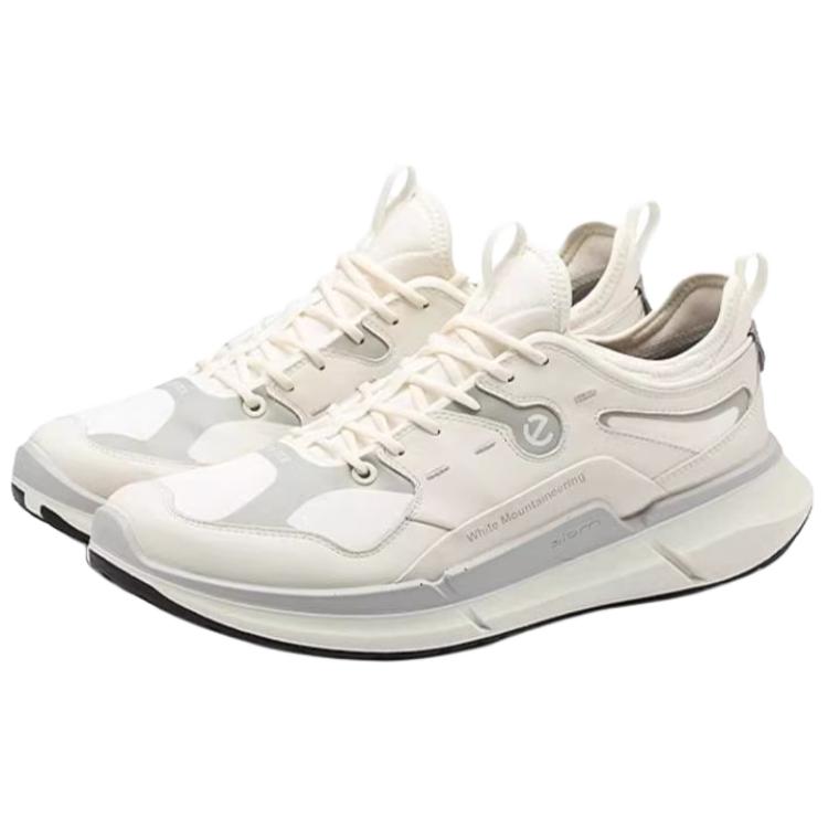 White Mountaineering x Ecco Biom 2.2 Abrasion Resistant Low Top Running Shoes Men's White