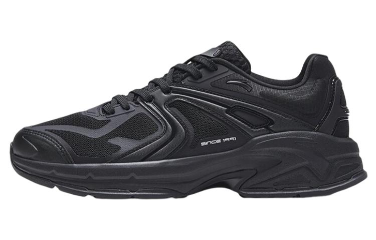 Anta Anti Slip Wear Resistant Low Top Sports Casual Shoes Men's Black
