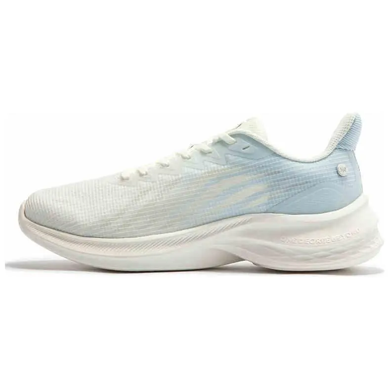 361° Wear-Resistant Breathable Rebound Low-Top Casual Sprint Running Shoes Men's White Blue