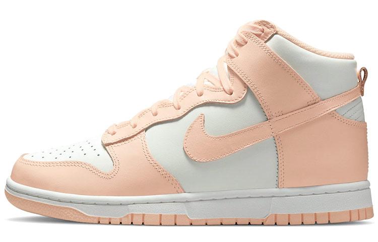 Nike Dunk High Sail Crimson Tint Women's