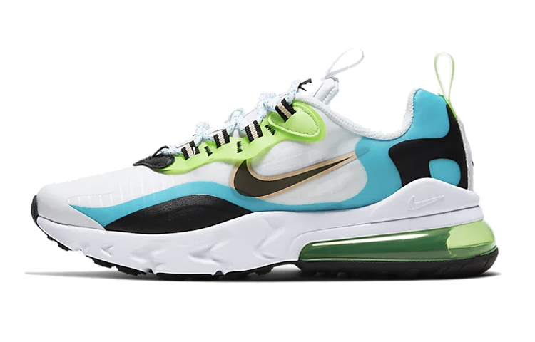 Nike Air Max 270 React Oracle Aqua Ghost Green GS