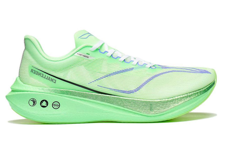 LiNing Feidian 3 Challenger Cushioning Anti-Slip And Wear-Resistant Low-Top Running Shoes Men's Green купить в интернет-магазине Yoocart с быстрой доставкой по России.