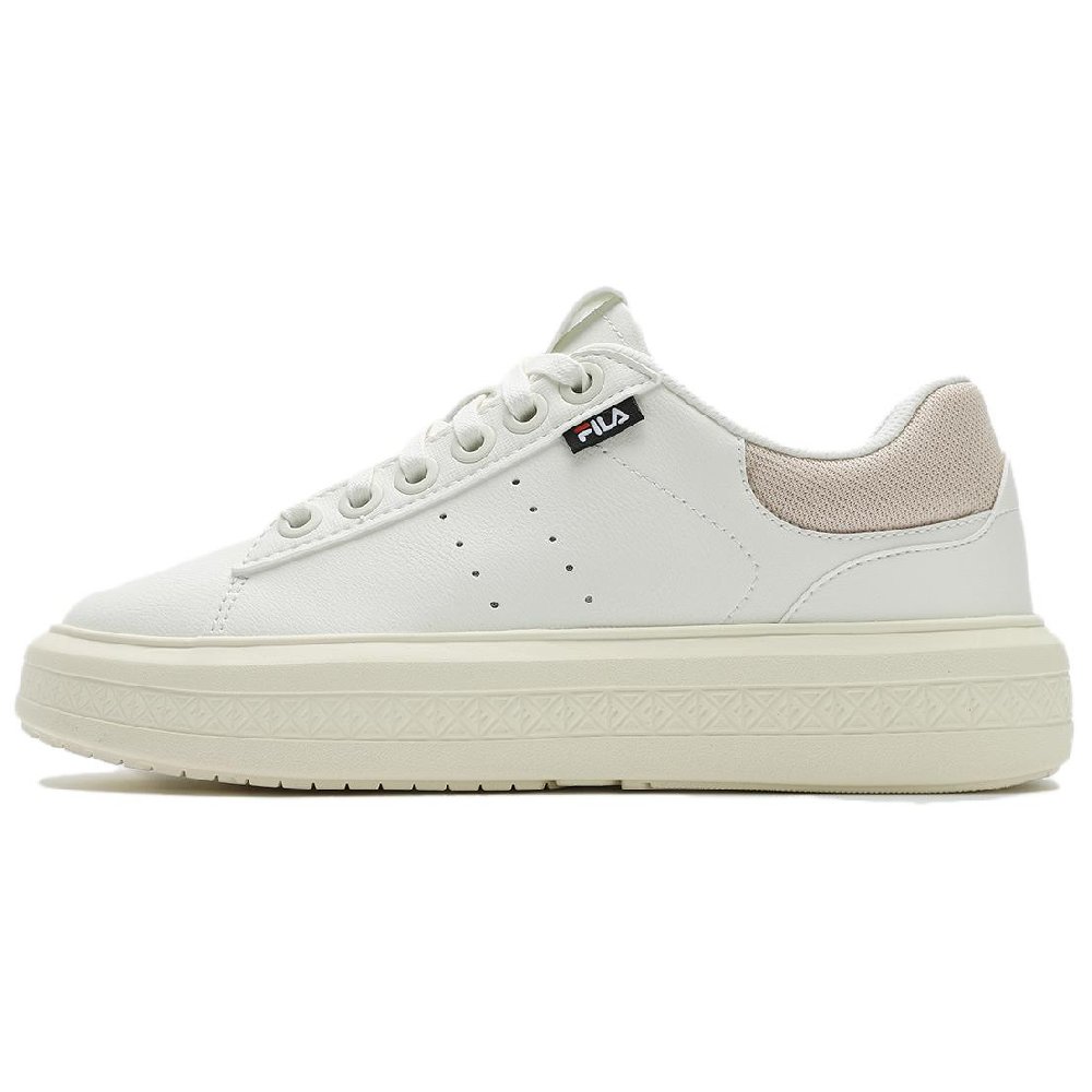 FILA BASELINE Low Top Skateboard Shoes Women's White