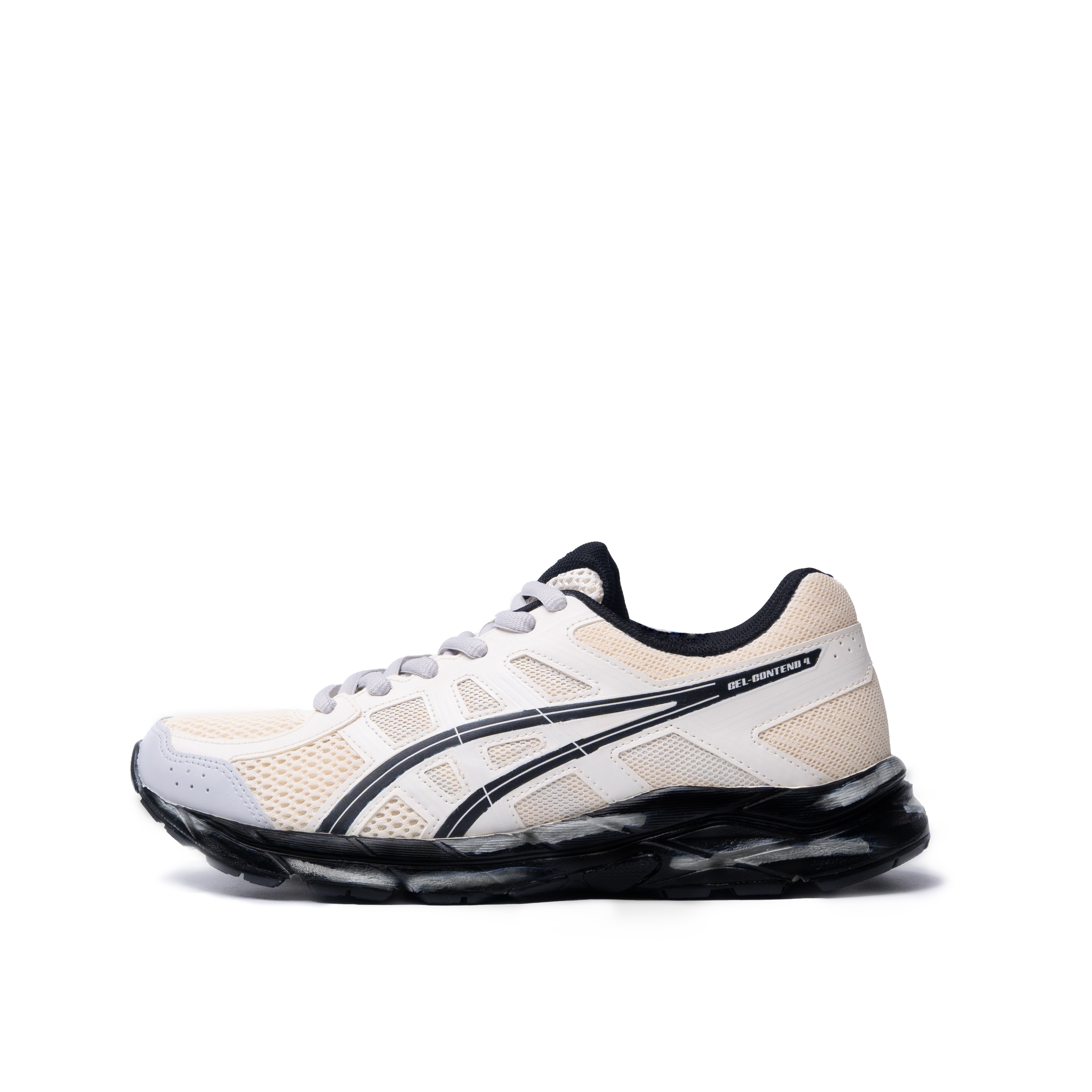 ASICS Gel Contend 4 Cushioning, Wear Resistant Low top Running Shoes Unisex Beige Yellow