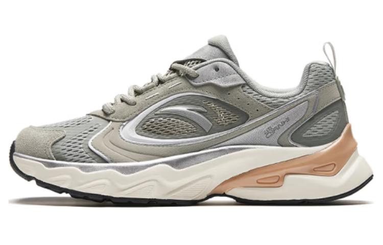 Anta Millennium 7 Cushioning Wear-Resistant Low-Top Casual Shoes Women's Gray White