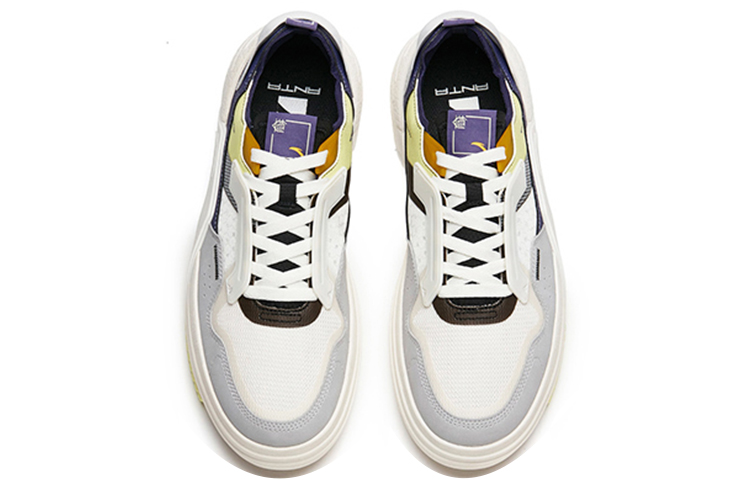 Anta Life Collection A PRO Low-Top Skateboard Shoes Men's White Black Purple купить в интернет-магазине Yoocart с быстрой доставкой по России.