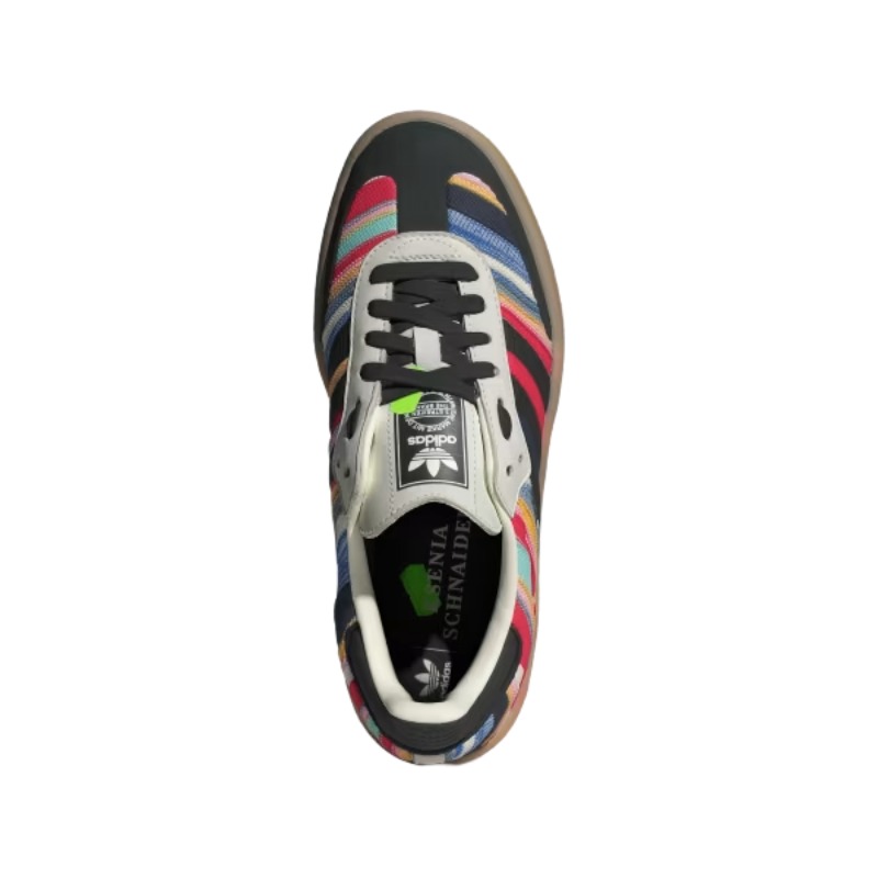 Kseniaschnaider X adidas originals Sambae "Black Multi Color Gum" купить в интернет-магазине Yoocart с быстрой доставкой по России.
