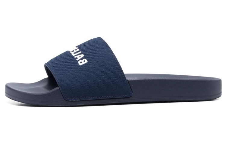 Balenciaga Pool Slide Navy