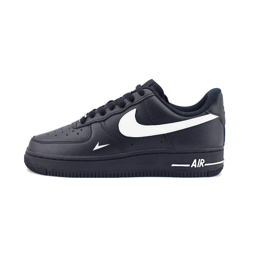 Nike Air Force 1 Anti Slip Wear Resistant Low Top Skateboard Shoes Unisex Black White