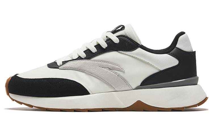 Anta Anti Slip Wear Resistant Low Top Sports Casual Shoes Men's Black White Brown