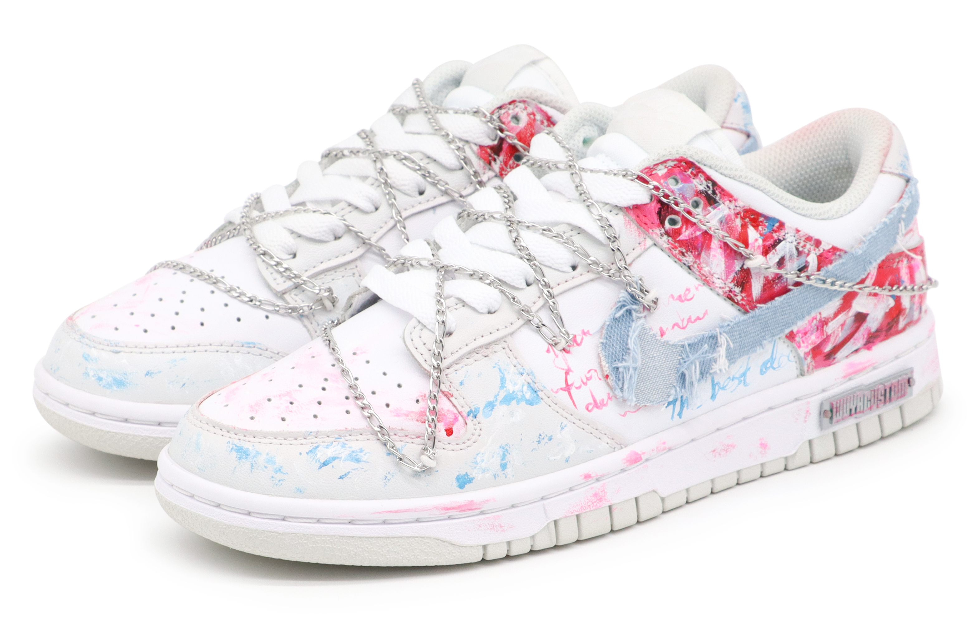 Nike Dunk Orange Burg Factory, Street Denim Abrasion Resistant Low Top Skateboard Shoes Unisex Blue Red купить в интернет-магазине Yoocart с быстрой доставкой по России.