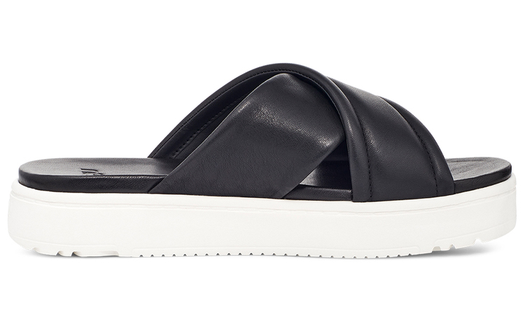 UGG Rubber Sole Slide Slippers Women's Black купить в интернет-магазине Yoocart с быстрой доставкой по России.