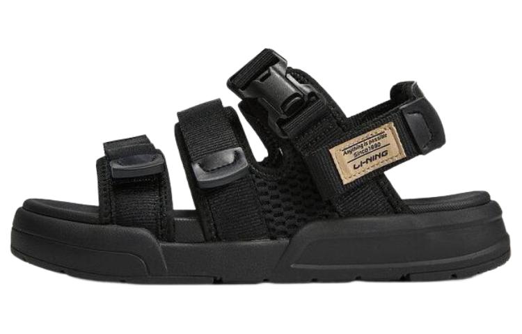 LiNing Coca Sports Sandals Unisex Black