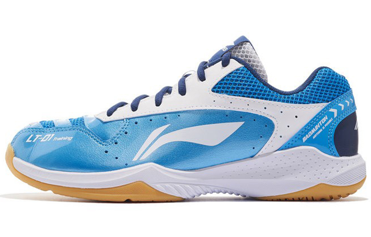 LINING Badminton Shoes Unisex Low Top Interstellar Blue/Standard White