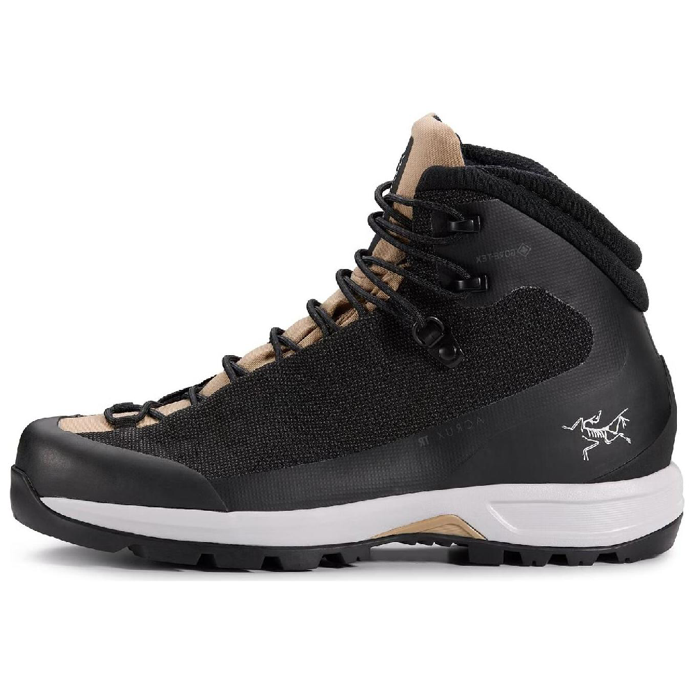 Arcteryx Acrux TR GTX Cushioning Wear-Resistant High-Top Trekking Shoes Unisex Black Khaki