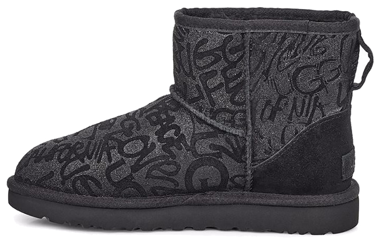 UGG Classic Mini Sparkle Graffiti Women's