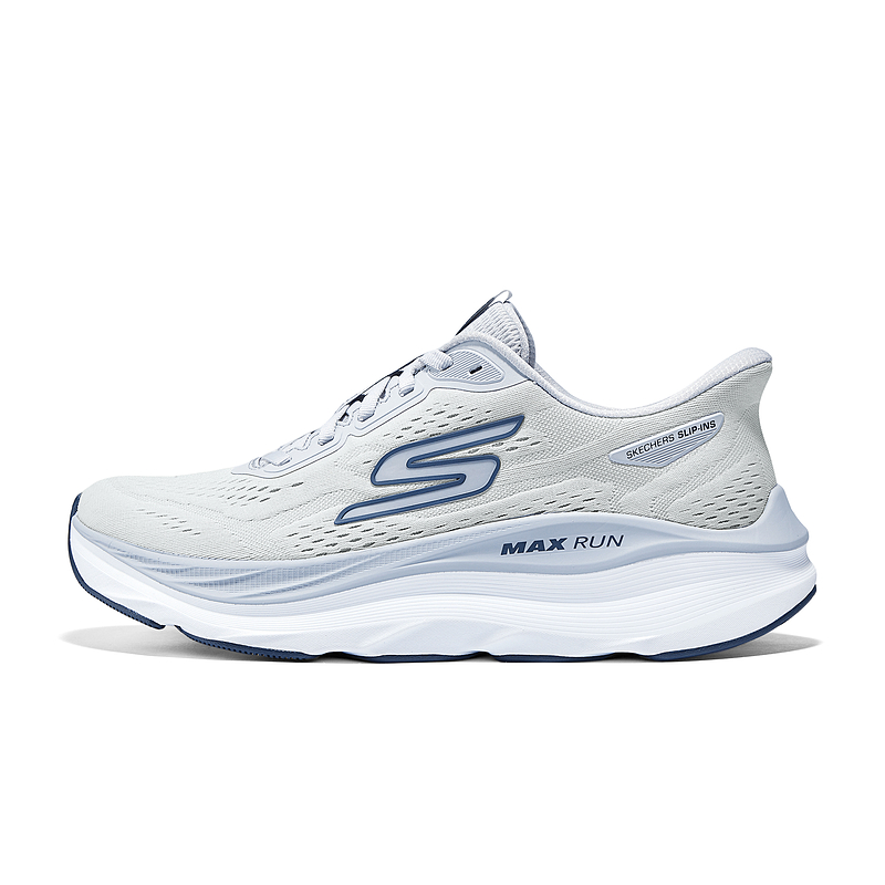 Skechers MEN'S GO Breathable Low Top Running Shoes Men's Gray