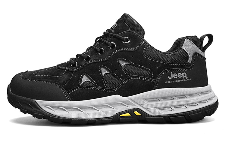 Jeep Low-Top Running Shoes Men's Black