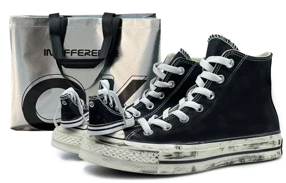 Converse Chuck 70 SIN3A Step On It Abrasion Resistant High top Canvas Shoes Unisex Black