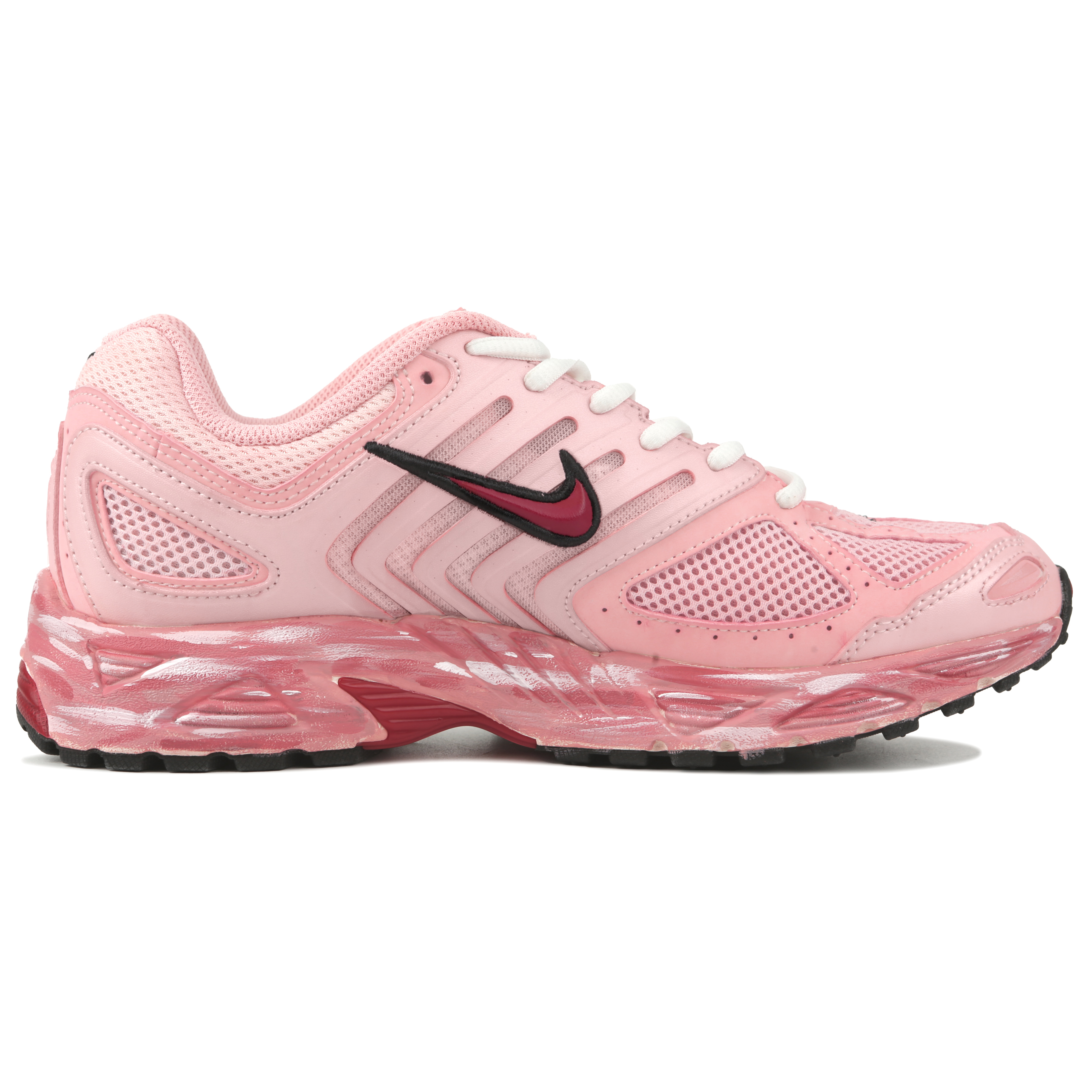 Nike Air Pegasus 2K5 Cushioning Lightweight Low Top Casual Running Shoes Unisex Pink купить в интернет-магазине Yoocart с быстрой доставкой по России.