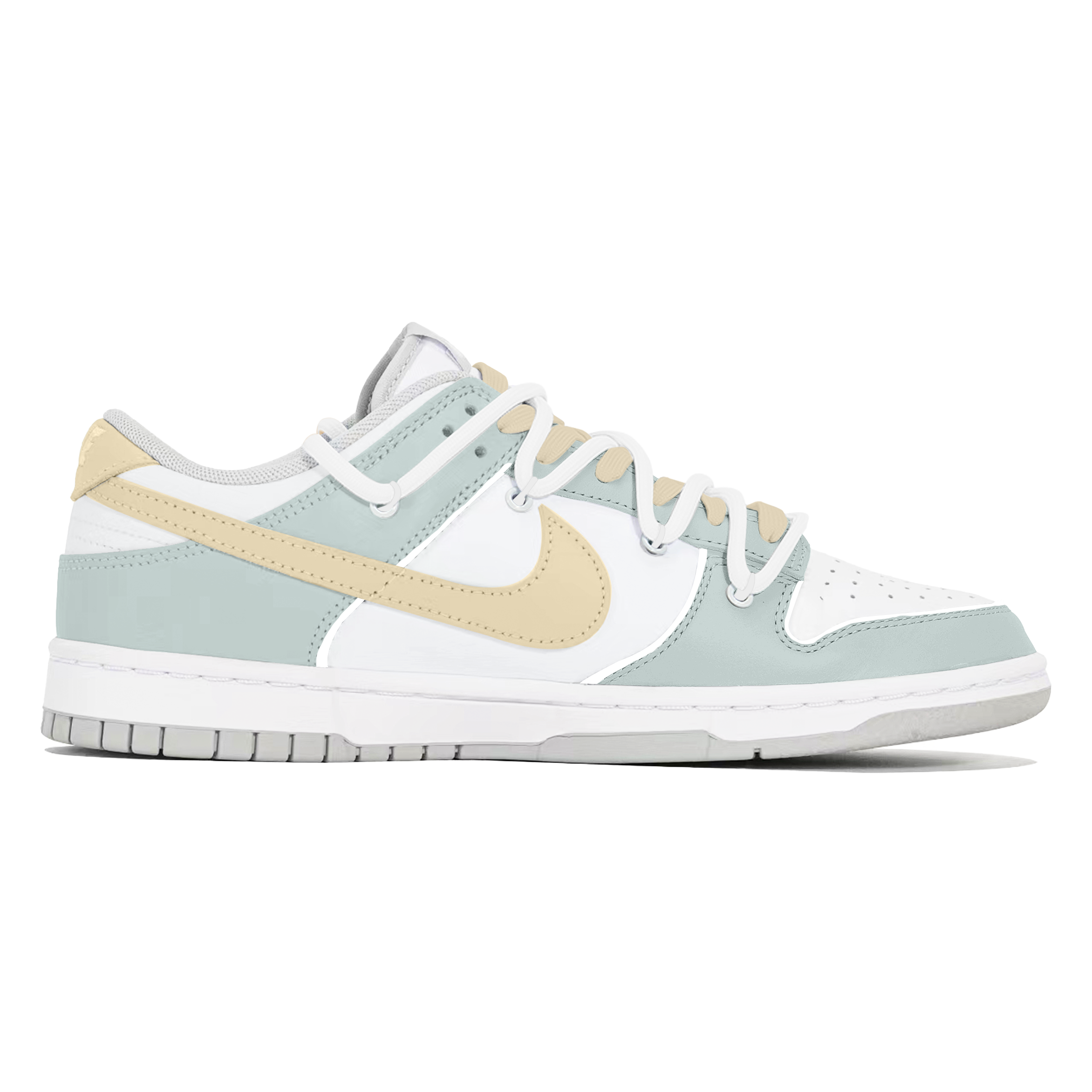 Nike Dunk Abrasion Resistant Low Top Skateboard Shoes Women's Green купить в интернет-магазине Yoocart с быстрой доставкой по России.