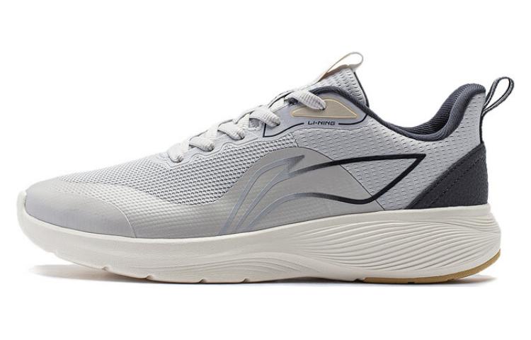 LINING Take A Dip Running Shoes Men Low-Top Black Gray White
