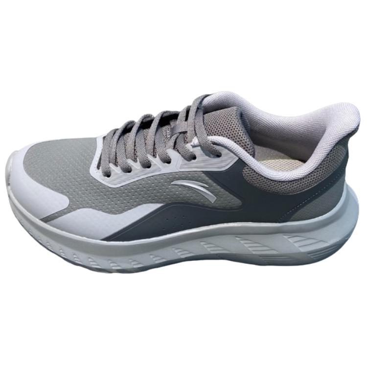 Anta Anti Slip Wear Resistant Low Top Running Shoes Men's Gray