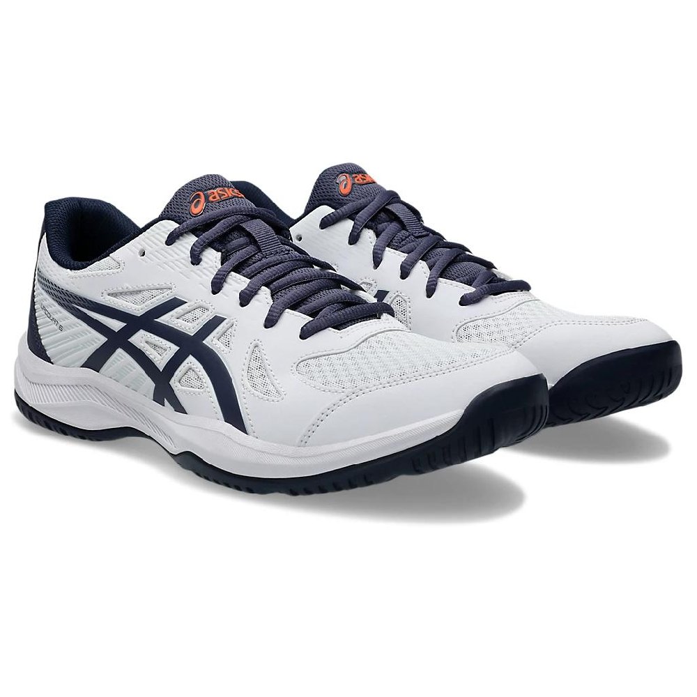 Asics Upcourt 6 White Indigo Fog