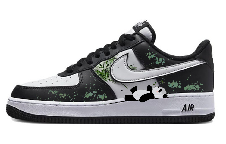 Nike Air Force 1 Low-Top Skateboard Shoes Unisex White Black