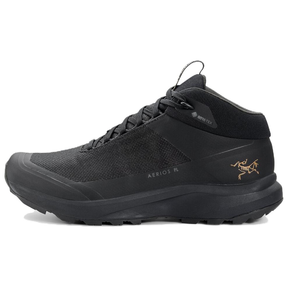 Arcteryx Aerios FL Anti-Slip Wear-Resistant Waterproof And Breathable Mid-Top Trekking Shoes Women's Black