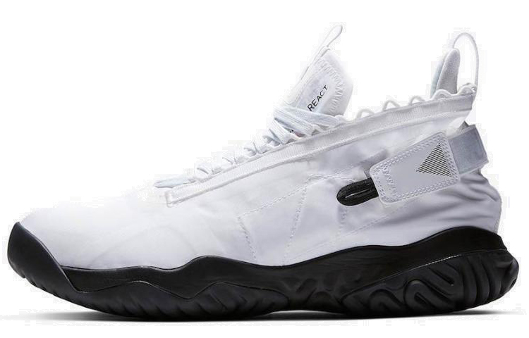 Jordan Proto React White Black