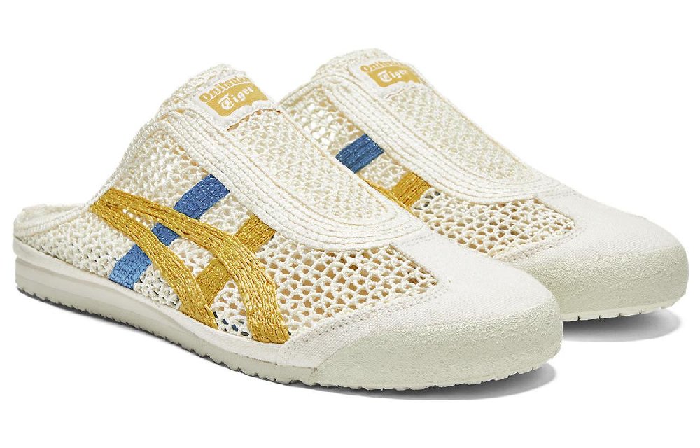 Asics Onitsuka Tiger Mexico 66 Sabot Cream Mustard