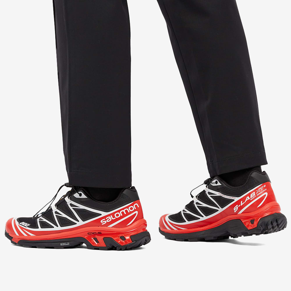 SALOMON XT-6 Black Red White