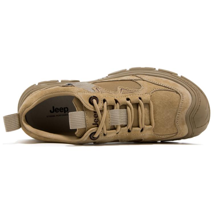 Jeep Abrasion Resistant Low Top Hiking Shoes Men's Sand купить в интернет-магазине Yoocart с быстрой доставкой по России.