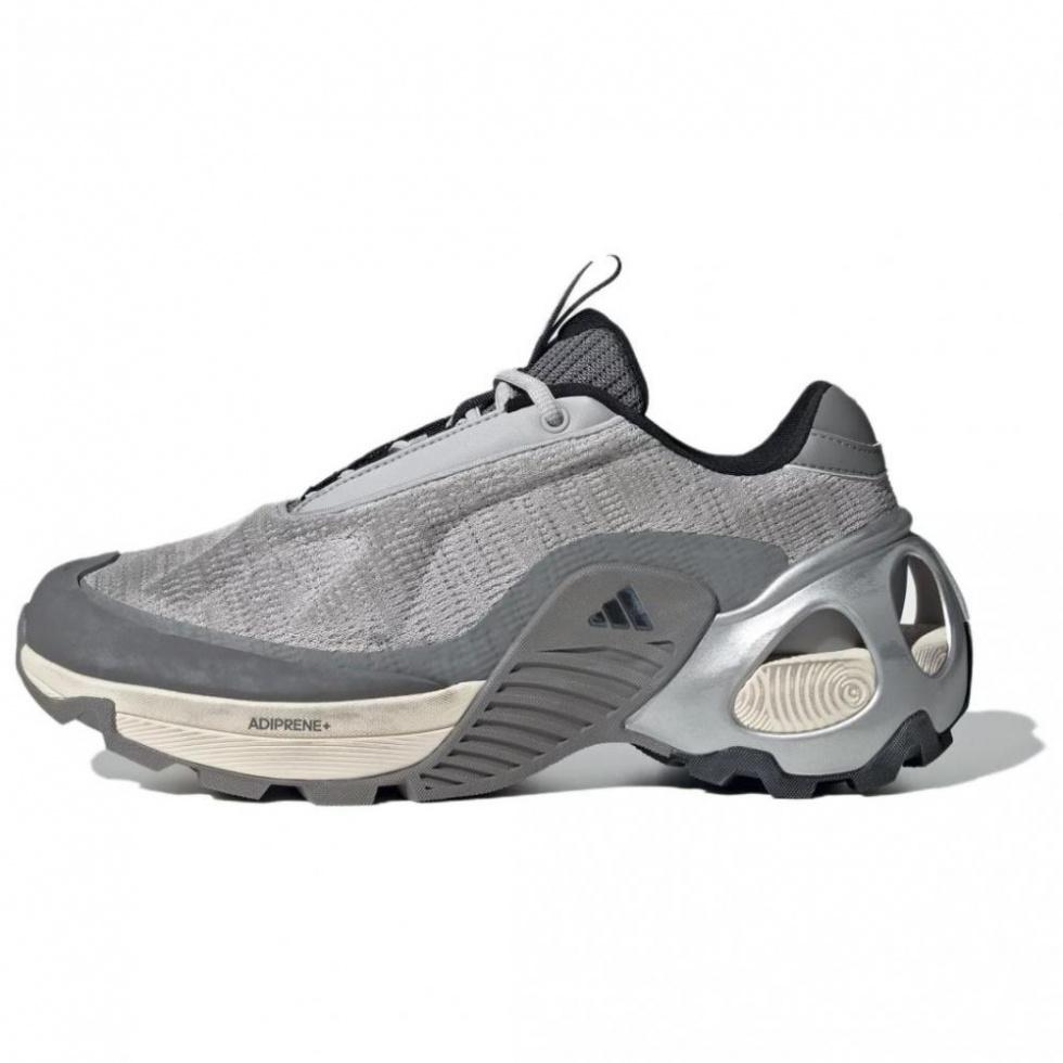 Adidas Anti Slip Wear Resistant Low Top Running Shoes Unisex Gray