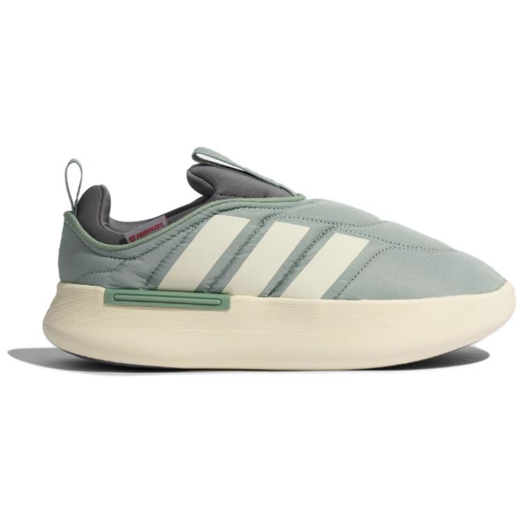 Adidas Adipuff Low top Casual Shoes Unisex White Green
