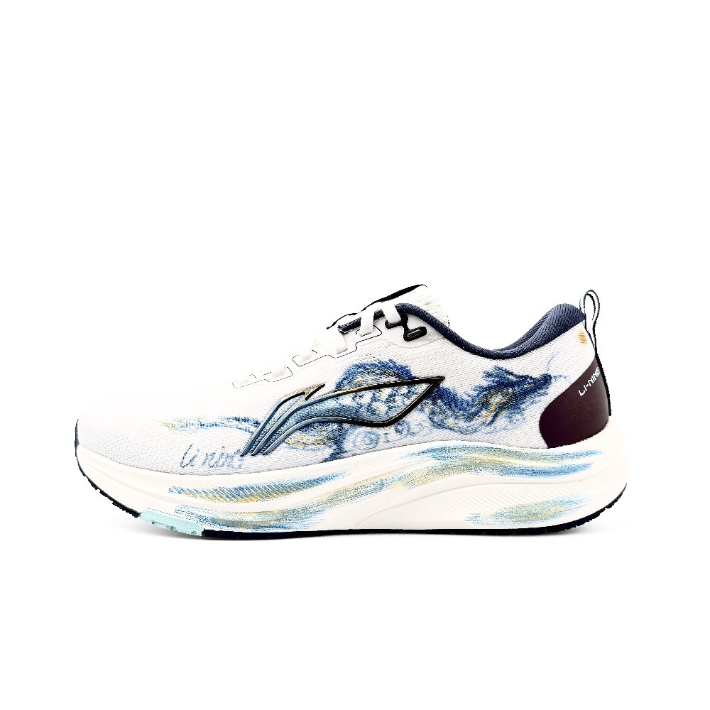 LINING Red Hare 8 Running Shoes Men's Low top Blue/Gold