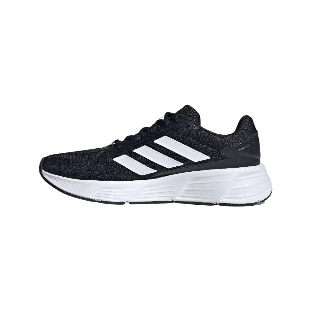 Adidas Galaxy Wear resistant And Lightweight Low Top Physical Fitness Test & Exam Running Shoes Unisex Black