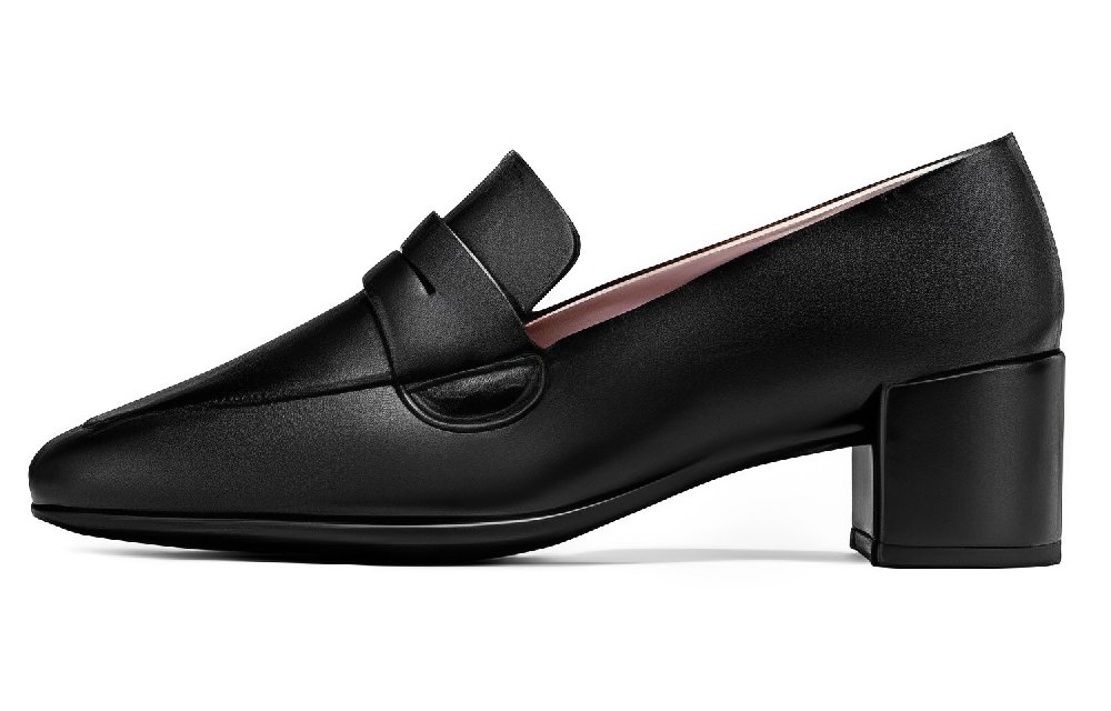 Ecco Block Heel High Heels Women's Black