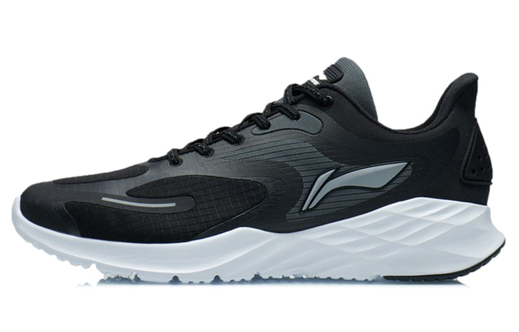 LiNing Low top Casual Running Shoes Men's Black White