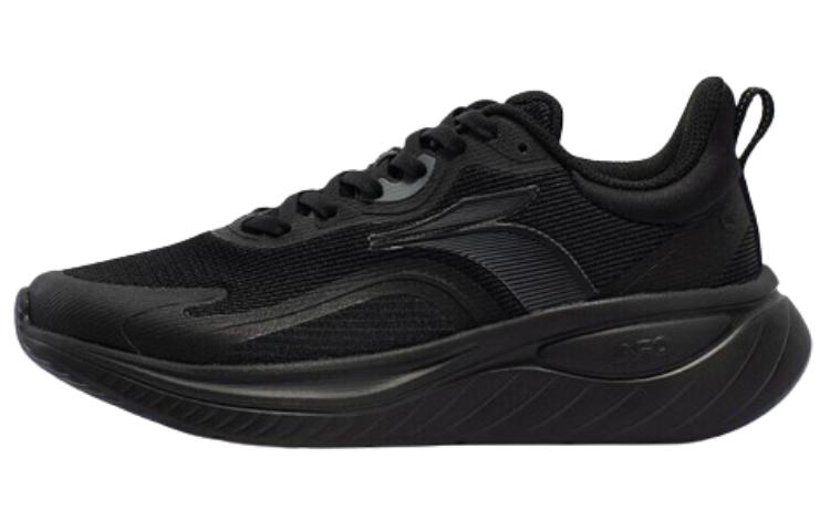 361° SOFTSTEP 3.0 Cushioning Breathable Lightweight Low-Top Running Shoes Women's Black