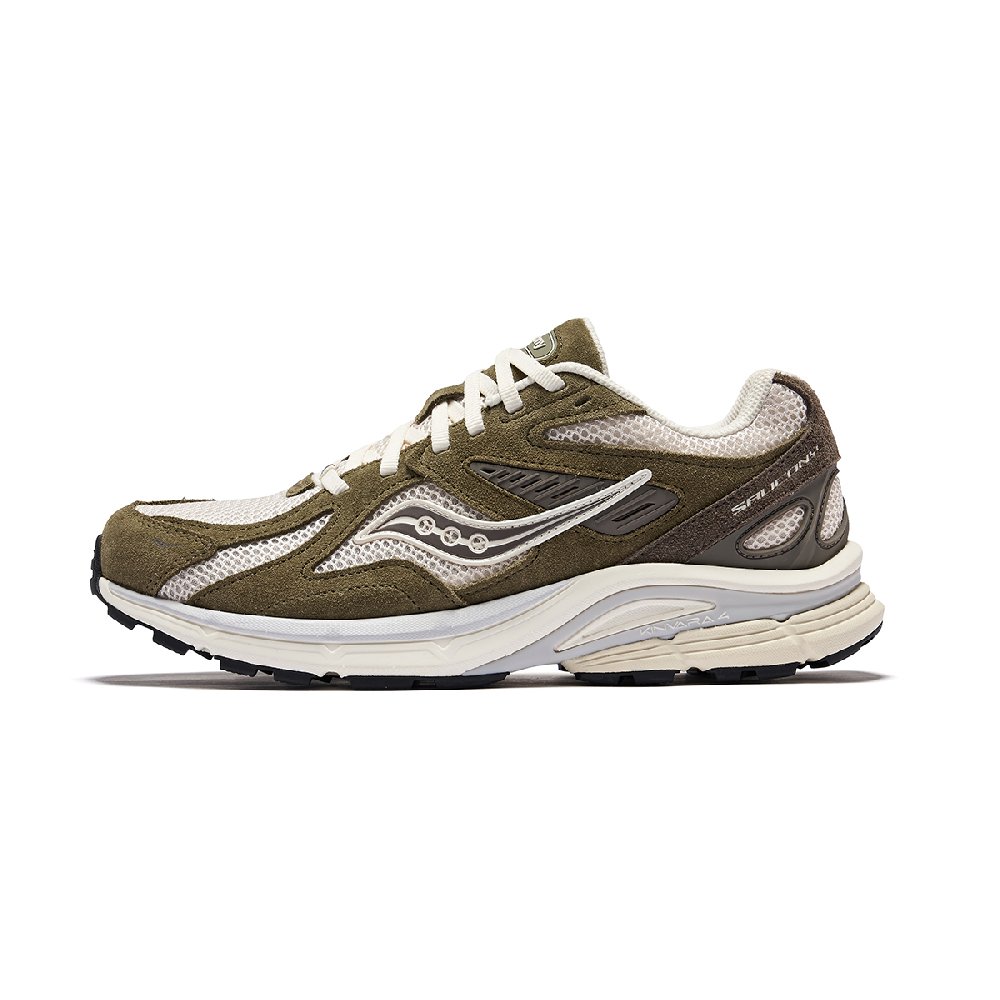 Saucony Kinvara 4 Anti Slip Wear Resistant Low Top Running Shoes Unisex Green White
