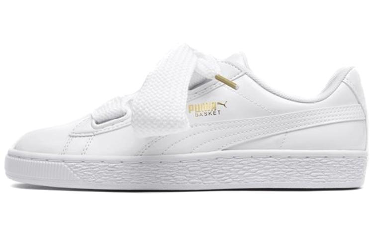 PUMA Basket Heart Patent 'White' Women's