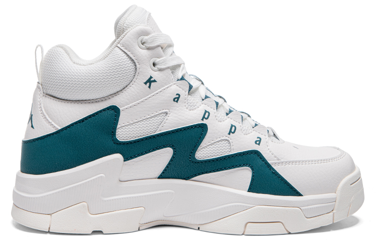 Kappa High top Skateboard Shoes Women's White Blue купить в интернет-магазине Yoocart с быстрой доставкой по России.
