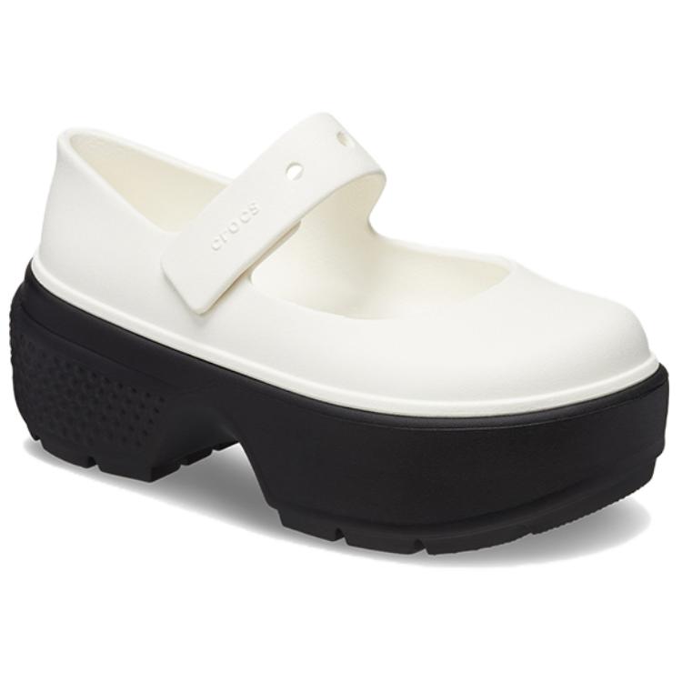Crocs Strap Sandals Women's Chalk