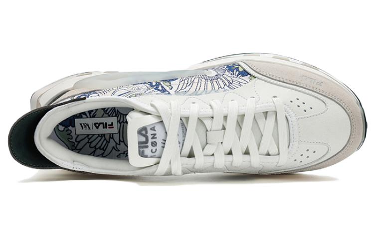 FILA KM MORGAN Cushioning, Wear Resistant Low top Casual Shoes Men's Black Gray купить в интернет-магазине Yoocart с быстрой доставкой по России.