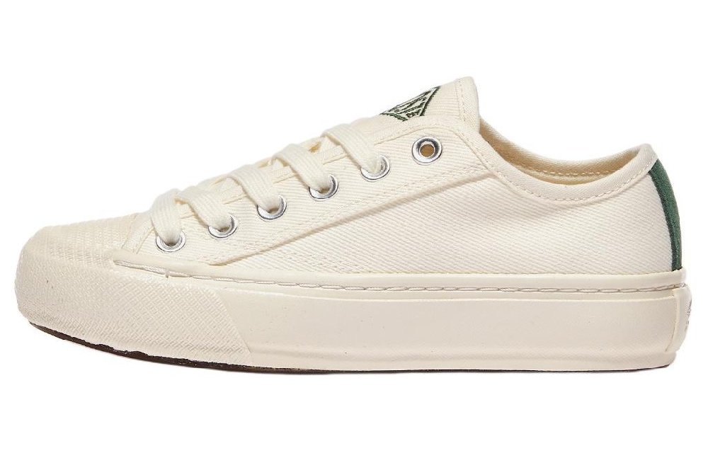 LACOSTE Low-Top Skateboard Shoes Women's Ecru