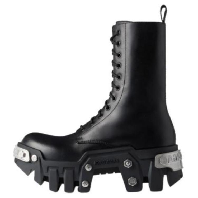Balenciaga Bulldozer Platform Lace-up Boots