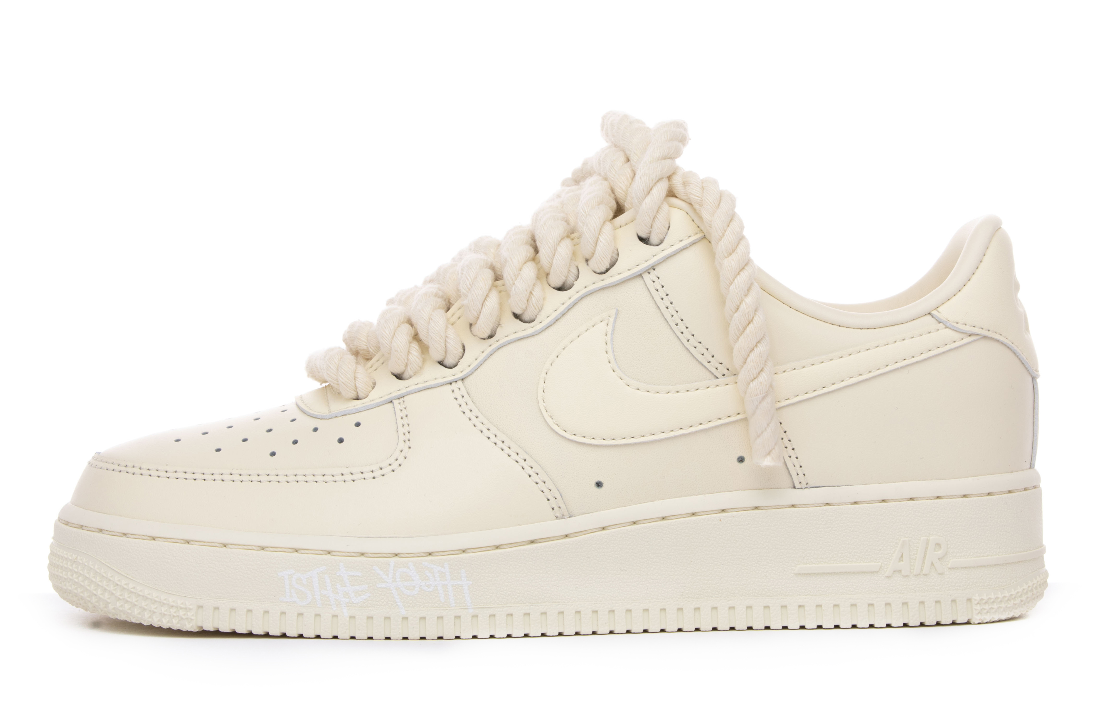 Nike Air Force 1 Low Air Force 1 Low-Top Skateboard Shoes Men's Ecru