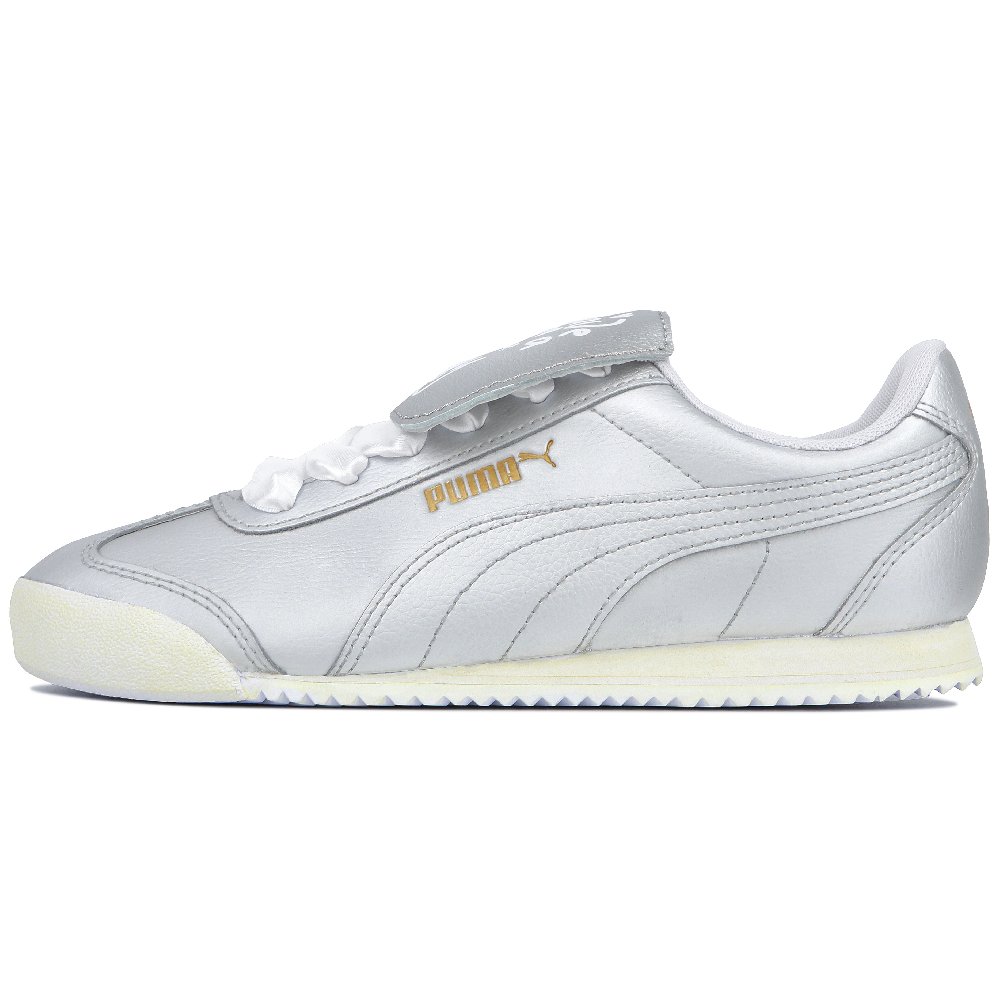 PUMA Turino Slip Resistant, Abrasion Resistant, Lightweight Low Top Casual Shoes Unisex Silver